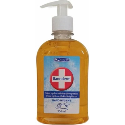 Bannderm antibakteriálne mydlo 300 ml