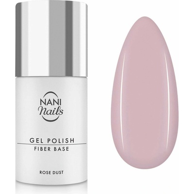 NANI gel lak Fiber Base Rose Dust 5 ml