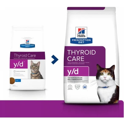 Hill's PD Feline Thyroid Care y/d 3 kg