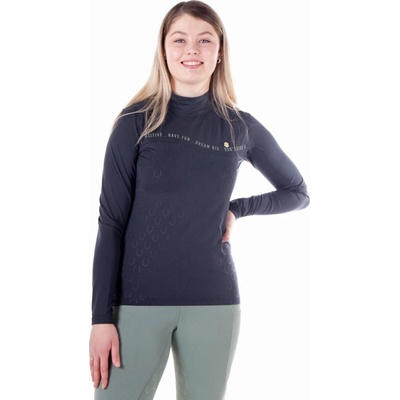 QHP Termo triko Equestrian Dream dámské iron grey – Zboží Dáma