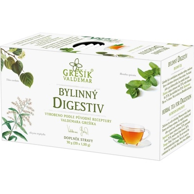 Grešík Bylinný digestiv 20 x 1,5 g