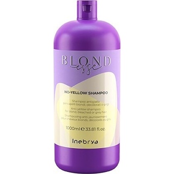 Inebrya Blondesse No-Yellow Šampón na odfarbené blond a šedivé vlasy 1000 ml