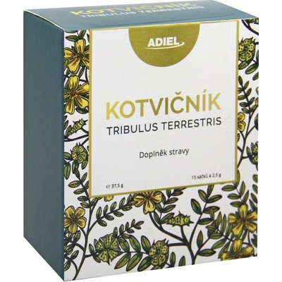 Adiel Kotvičník čaj 15 vreciek