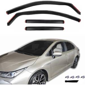  Комплект от 4бр. ветробрани за Toyota Corolla (12-Gen) Седан 2018+