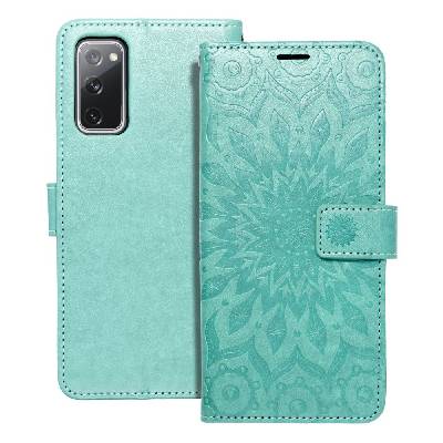 Kryt Forcell MEZZO Book Samsung Galaxy S20 FE / S20 FE 5G mandala zelený