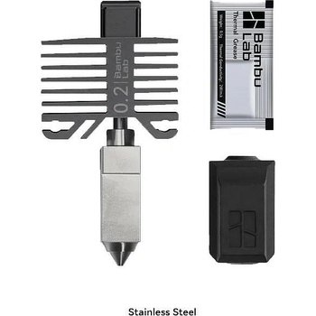 Bambu Lab Hotend - Екстудер и Дюза 0.2/0.4/0.6/0.8mm за X1, X1C, P1S, P1P