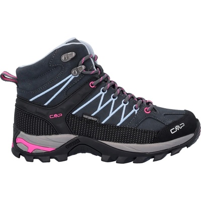 CMP Дамски туристически обувки CMP Women's Rigel Mid Trekking Shoes Waterproof Walking boots - Titanio / Skyway - размер 42 (EU) (119-0782-0817)