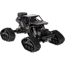 S-Idee Strong Climbing Car 4WD METAL ALU karoserie kola i pásy RTR černá 1:16