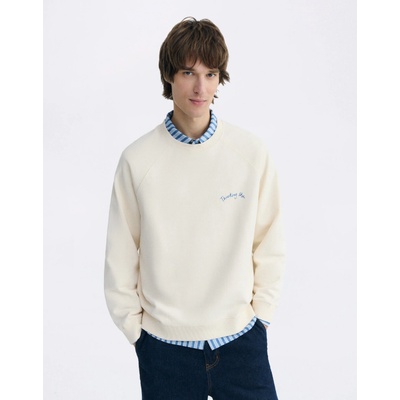 Thinking MU Dori Patch Pannacota Pepe Sweatshirt ecru