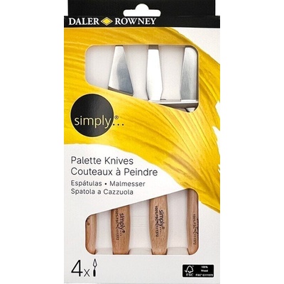 Daler-Rowney Simply Шпакла за рисуване 4 бр (845100003)