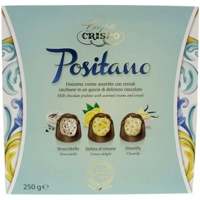 Crispo Positano pralinky mléčná čokoláda mix 250 g