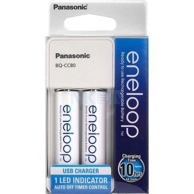 Panasonic K-KJ80MCC20USB + 2x AA 1900mAh