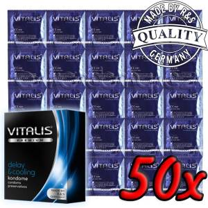 Vitalis Delay & Cooling 50 pack