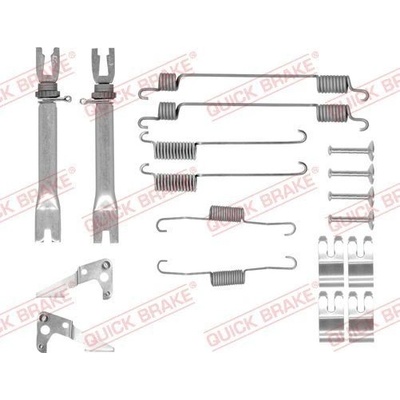 Sada příslušenství, brzdové čelisti QUICK BRAKE 105-0030S