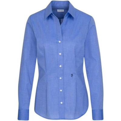 SST Blouse Slim LSL dámská košile s dl. rukávem modrá mid