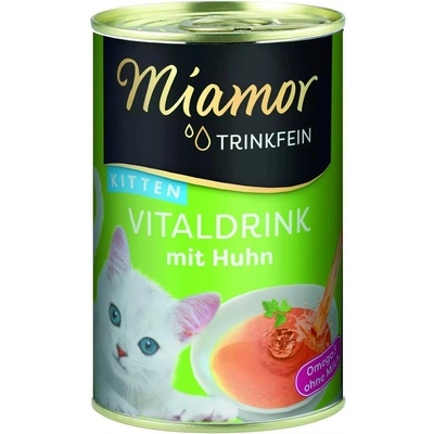 Miamor VitalDrink Kitten s kuracím mäsom 6 x 135 ml
