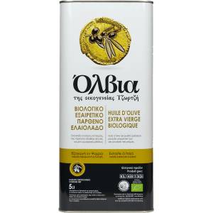 Lesvos Органично екстра върджин зехтин Оlvia - 5L
