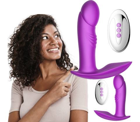 Boss Series-Silicone Panty USB 7 Function Heating Impact function