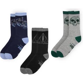 Image 1 of Distrineo Комплект от 3 чифта чорапи Хари Потър - Даровете на смъртта