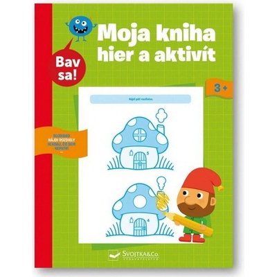 Moja kniha hier a aktivít 3+