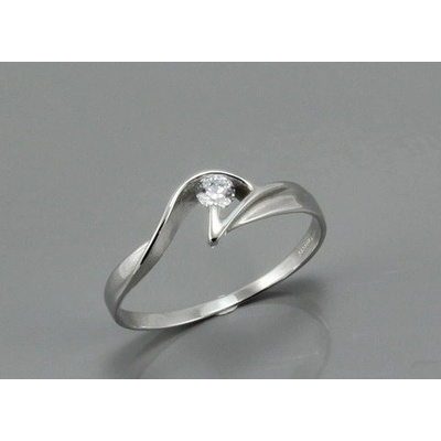 Zlatnictví U Kostela dámský prsten z bílého zlata 1839