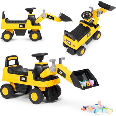 Multistore Ride-on bager žlté
