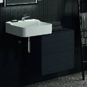 Ideal Standard Atelier Conca стенен шкаф с 2 чекмеджета и плот 60 см, цвят тъмен дъб (T4327Y4)