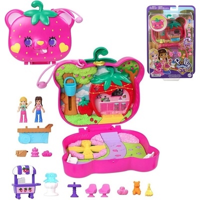 Mattel Polly Pocket Pidi svět do kapsy STRAW-BEARY HRD35