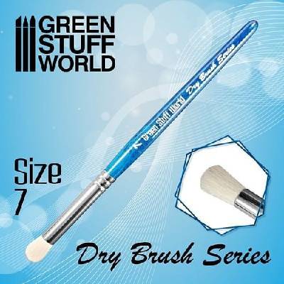Štětec Green Stuff World Blue Series Dry Brush 7