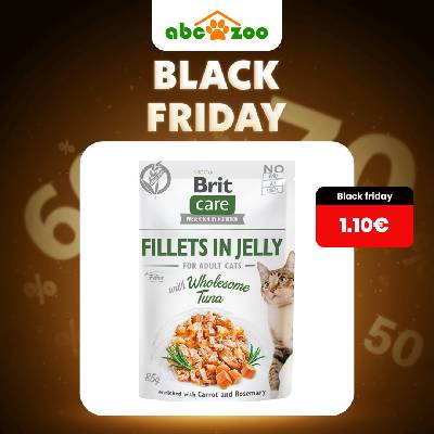 Brit Care Cat Fillets in Jelly Wholesome Tuna 85 g