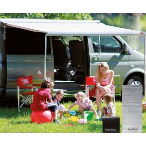 Fiamma F45S 300 Корпус Черен, плат кралско сиво за Multi Van (E10168)