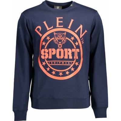 PLEIN SPORT Perfektná pánska mikina Modrá
