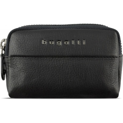 Klíčenka Bugatti Kožená pouzdro na klíče RFID Nome Key Case 49160501 černé – Zboží Dáma