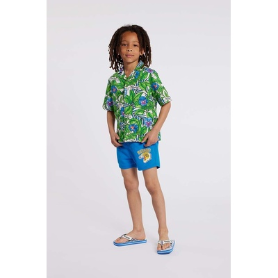 KENZO Детски плувни шорти Kenzo Kids в синьо (K60277.)