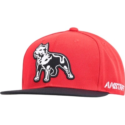 Amstaff Timus Snapback Cap Red Black