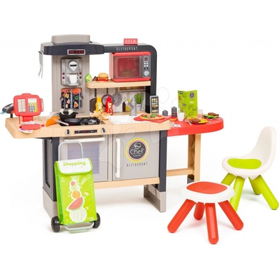 Smoby Restaurace s elektronickou kuchyňkou Chef Corner Restaurant s nákupní taškou