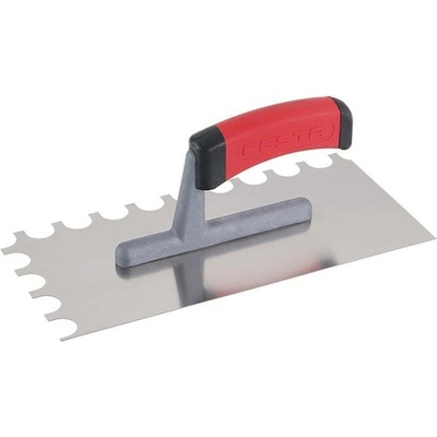 Hladítko nerezové zubaté Profi 280x130 O 16nerez gum.ručkaFESTA