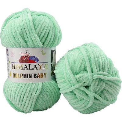 Himalaya příze Dolphin Baby 80307 pastelově zelená