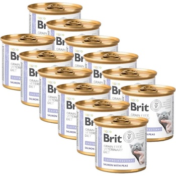 Brit Брит Ветеринарни Диети GF котка Гастроинтестинални 12 x 200 г