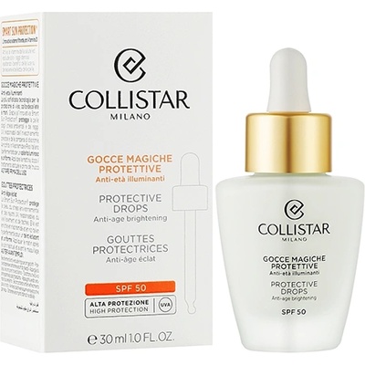 Collistar Anti-Age Protective Magic Drops SPF50 защитен флуид spf 50 за жени 50 мл