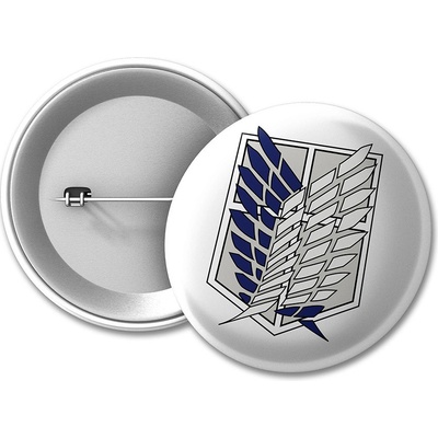 Attack on Titan placka Survey Corps 50 mm
