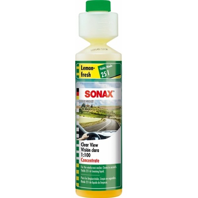 Sonax Letná kvapalina do ostrekovačov koncentrát 1:100 CITRÓN 250 ml