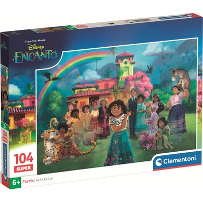 Clementoni Детски пъзел Clementoni от 104 части - Енканто (25049)