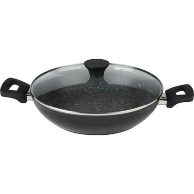 SILVERCREST Servírovací pánev z hliníkové litiny, 28 cm (Černá)