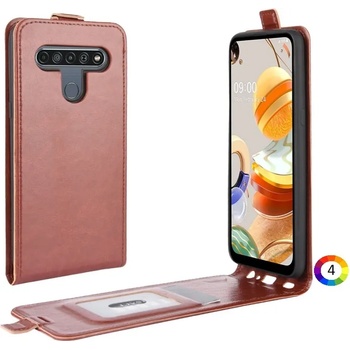 Image 1 of LG K61 R64 Flip3 Кожен Калъф и Протектор