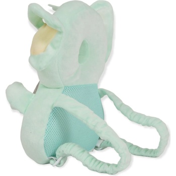 Moni Предпазна възглавница за прохождащи бебета Moni - Elephant, зелена (109931)