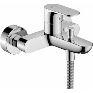 Hansgrohe Едноръкохватков смесител за вана и душ Hansgrohe Rebris S, гланциран хром (72440000)