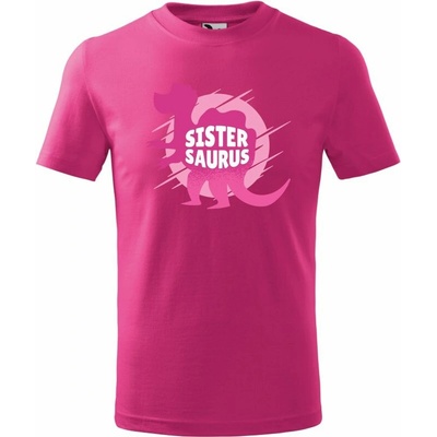 Detské tričko s potlačou Sistersaurus