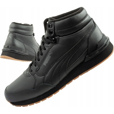 Puma St Runner V4 Mid Čierna
