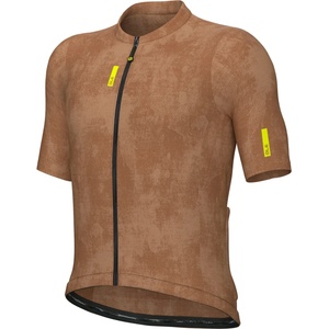 Alé Мъжка фланелка с къс ръкав за колоездене Alé Pragma Crash S/S Jersey Cycling jersey - Suede Colour (056-3949-0714)